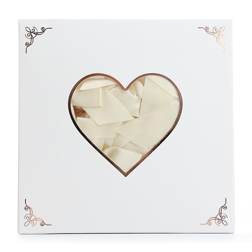Pre-Tied Self Adhesive Ivory Satin Ribbon Bows for Crafts 3 Inch - color: Ivory