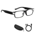 200% Magnifying Glasses with Light, USB Rechargeable LED Reading Glasses - color: Black