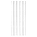 HARFINGTON 10pcs 12 Inch Upholstery Needles Large Eye Stitching Needles Stainless Steel Straight Hand Sewing Needles for Home Hand Sewing Leather Tapestry Embroidery Tufting Webbing Carpet - size: 12 Inch