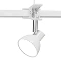 deeloop Clip On Light, 400LM Reading Lamp, Flexible Clamp Light, White - color: White
