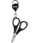 Booms Fishing S01 Fishing Scissors for Braided Line, 4 Styles Options - color: Black With Retractor