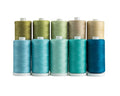 Connecting Threads 100% Cotton Thread Sets - 1200 Yard Spools (Set of 10 - Shoreline) - color: Shoreline