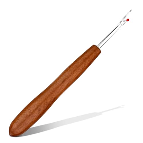 ZMAAGG Seam Ripper, Wood Handle Stitch Remover Tool, Small Stitch Ripper - color: Rosewood - Small
