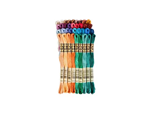 DMC Embroidery Floss Anniversary Collection Pack - 8.7 Yards - 36 Skein