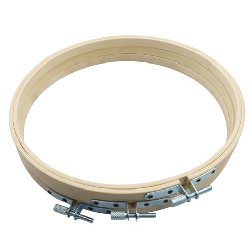 Marvexi 8inch Wood Embroidery Hoop, 3Pcs - size: 8"