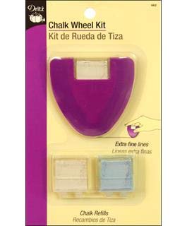 Dritz 662 Marking Chalk Wheel Kit,Purple, 3 Piece Set - style: Kit