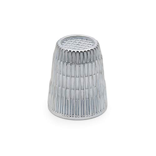 Dritz 162-S Slip Stop Thimble, Size Small , Silver - size: Size Small