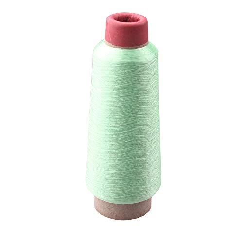 Light Green Sparkle Metallic Threads Machine Embroidery - 5000 Yards per roll - color: light green