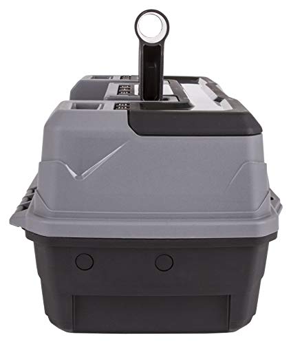 ArtBin 1-Tray Art Supply Box with Handle, Gray/Black - style: One Tray