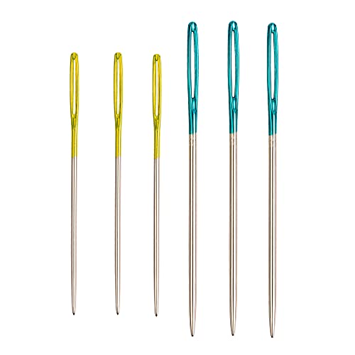 SINGER Hand Sewing Tapestry Needles, Size 18 & 21 (Set of 6, Size 18 & 22)