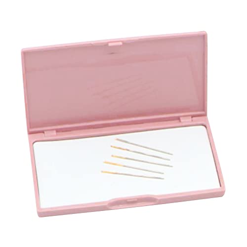 Magnetic Needle Case,Magnetic Needle Storage Case,Portable Rectangle Magnetic Sewing Stitching Pin Storage Box,Sewing Knitting Pin Organizer,Needle Container Tool,for Storing Needle(Random Pattern)