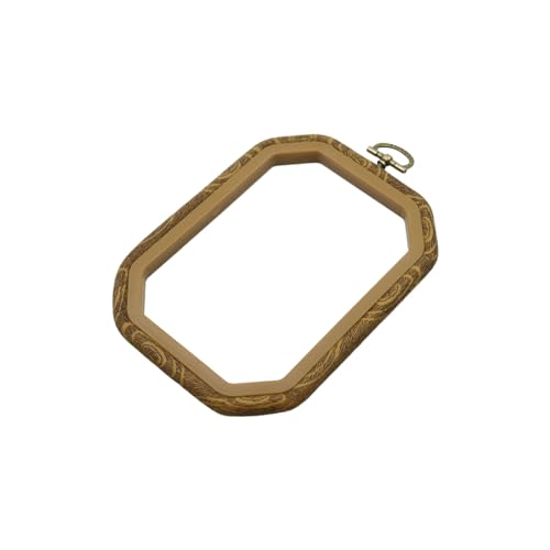 T Tulead Embroidery Hoops Rectangle 5.9"x4.45" Pack of 4 - size: Rectangle, 5.9"x4.92"