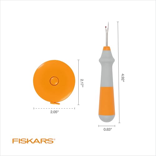 Fiskars Seam Ripper & 5' Measuring Tape Set for Sewing and Quilting - size: 1.5 m