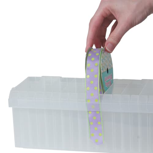 CRAFT MATES Bead Organizer, 18 Removable Compartments, Plastic Storage - style: 18 Compartment