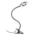 Woputne Desk Lamp Clip on Light for Bed Book Reading (Black) - size: Black-1 Piece-Standard-Classic