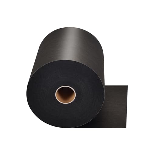 Black Cut Away Embroidery Stabilizer Backing (8 in x 50 yd Roll), Seneme Stabilizer for Embroidery Medium Weight 2.5 oz Cutaway Embroidery Stabilizers for Machine Embroidery Stabilizer and Hand Sewing