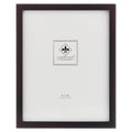 Lawrence Frames 755980 Espresso Wood Picture Frame, 8 by 10-Inch - color: Dark Walnut, size: 8X10
