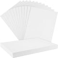 NEBURORA 12 Pcs 2mm Thick Stiff Felt Sheets for Crafts Sewing(White) - color: White
