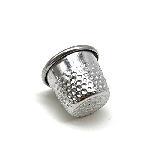 40Pcs Silver Sewing Thimbles Sewing Quilting Metal Thimbles DIY Craft Finger Protectors