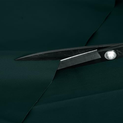 Simple&Opulence 100% Cotton Canvas Fabric 10oz. 59 Inch by The Yard, Nature Duck Fabric Textile Medium Weight for Painting, Sewing, Crafts, Embroidery, Bag, Handmade Home Decor(1 Yard, Forest Green) - color: Forest Green, size: 1 Yard