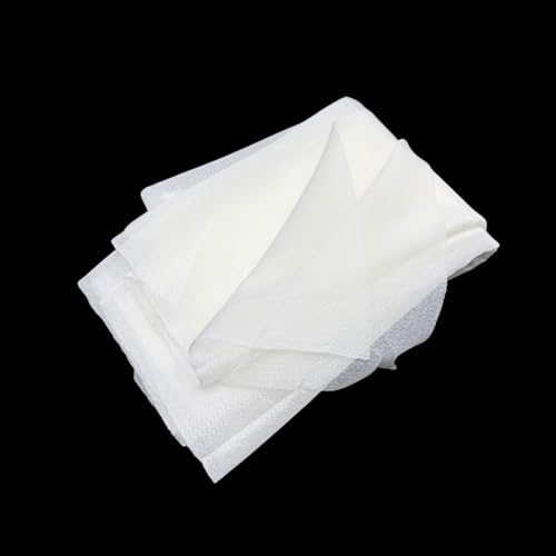 White No Show Mesh Embroidery Stabilizer Backing,150cm*1y Fusible Interlining for Machine Embroidery and Hand Sewing - size: no show mesh 59"x 1y
