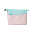 pack all Water-Resistant Zipper Pouch, Mesh Zipper Bag, 14.17"x10.23" - color: Pink, size: Large