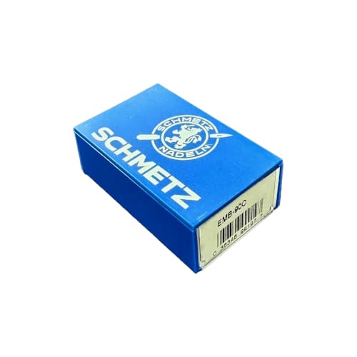 SCHMETZ Embroidery Sewing Machine Needles - Precision Needles, Size 90/14, Box of 100 - style: Box of 100