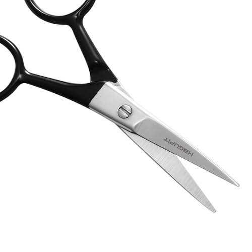 4" Small Precision Embroidery Scissors - All purpose Stainless Steel Sharp Fabric Scissors for DIY Craft Thread Cutting Yarn, Knitting Needlework Stitching Shears, Manicure Cuticles Nail