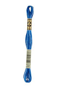 DMC 117-121 Mouline Stranded Cotton Six Strand Embroidery Floss Thread, Variegated Delft Blue, 8.7-Yard, Pack of 12