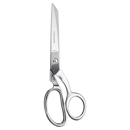 Fiskars 8" Bent Forged Stainless Steel Fabric & Sewing Scissors - style: 8 in.