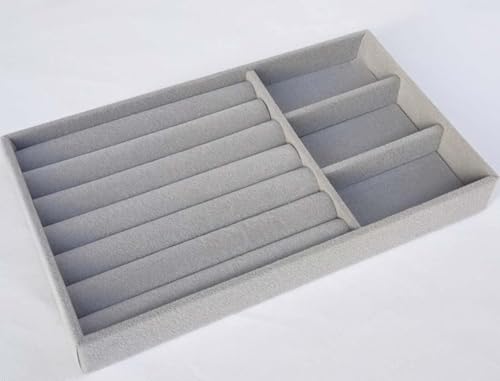 Self Adhesive Plush Velvet Fabric Sheets Velvet Flock Paper Roll Soft Flocking Fabric for Jewelry Box Felt Liner Furniture DIY Arts and Crafts 14 x 98 Inches Grey - color: Gray, size: 98"L x 14"W
