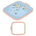 PATIKIL 1 Pieces Square Embroidery Hoops Square Cross Stitch Hoops Frames ABS Plastic Embroidery Hoops for DIY Sewing Tools for Art Craft, Beige - color: Beige