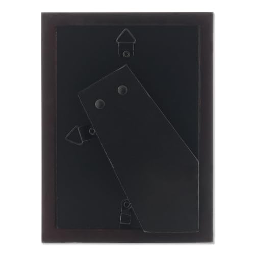 Lawrence Frames Standard Wood Luxury Frame, 3.5 by 5-Inch, Espresso - color: Dark Walnut, size: 3.5x5