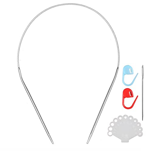 Stainless Steel Circular Knitting Needles Size 2 (2.75mm) 16inch Length - size: US 2(2.75mm) 40mm