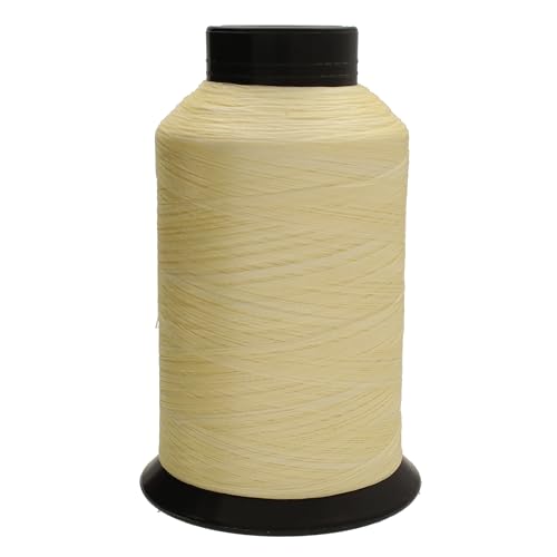 The Beadsmith Nymo Thread, Made of Nylon - color: Cream, size: Size B, 2505 Yards