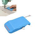 Magnetic Seam Guide with Scale & Seam Ripper for Sewing Machine(Blue) - color: Blue