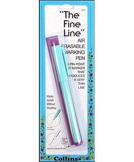 Fine Line Air Erasable Purple Marking Pen Collins