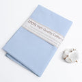Lake Blue Cotton Fabric, Natural 100% Cotton Poplin Fabric by The Yard 59 Inches Wide Lining Fabric for Sewing Apparel Cloth Soft Embroidery Quilting, 5 Yard - color: Lake Blue, size: 5 Yards