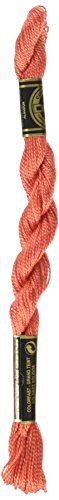 DMC 115 5-351 Pearl Cotton Thread, Coral, Size 5 - color: Coral