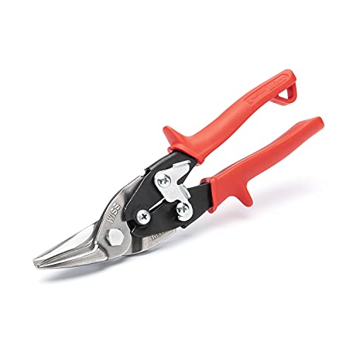 Crescent Wiss 9-3/4" MetalMaster Compound Action Straight and Left Aviation Snips - M1R (Pack of 2) - size: 1 Count (Pack of 2)