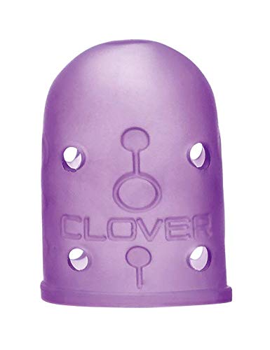 Clover I Sew for Fun Flexible Set Thimble, purple and blue 2