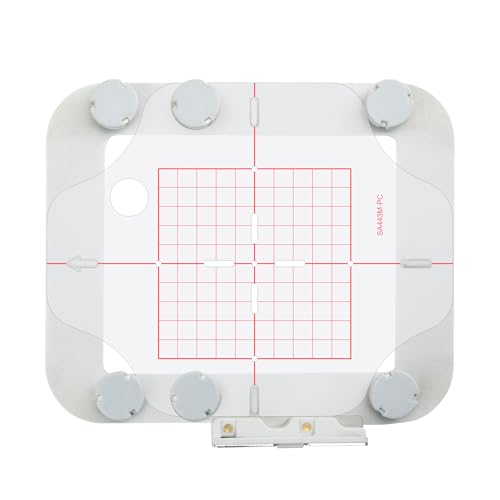 Sew Tech Magnetic Embroidery Hoop for Brother, 4x4in 100x100mm Round SA443 - color: 4"×4" - SA443M