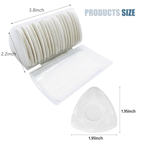 Tailors Chalk,20 Pack Triangle Tailor's Fabric Marker Chalk,Fabric Markers for Sewing,Sewing Notions & Accessories (White) - color: White