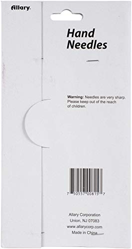 ALLARY CORPORATION Assorted Needles Hand