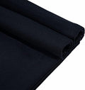 3 Yard 100% Cotton Muslin Fabric, 48" Wide, Medium Weight - Black - color: Black, size: 3 Yard