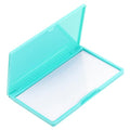 Piriuuo Magnetic Needle Case, Sewing Needle Holder Rectangle Magnetic Needles Holder Portable Sewing Needles Box Sewings Supplies for Pin Holders Organizer (Light Green) - color: Light green