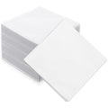 100 Pack 8-inch Cotton Fabric Squares, 8″ Precut Cotton Fabric Squares, Solids White Charm Pack, White - color: White, size: 8″