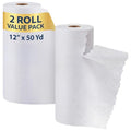 Geosar 2 Rolls 12'' X 50 yd Tear Away Embroidery Stabilizer Backing