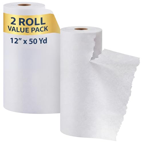Geosar 2 Rolls 12'' X 50 yd Tear Away Embroidery Stabilizer Backing