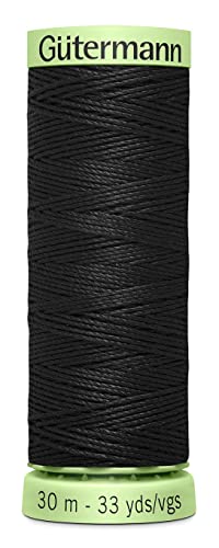 Gutermann Topstitch Heavy-Duty Thread 33yd, Black